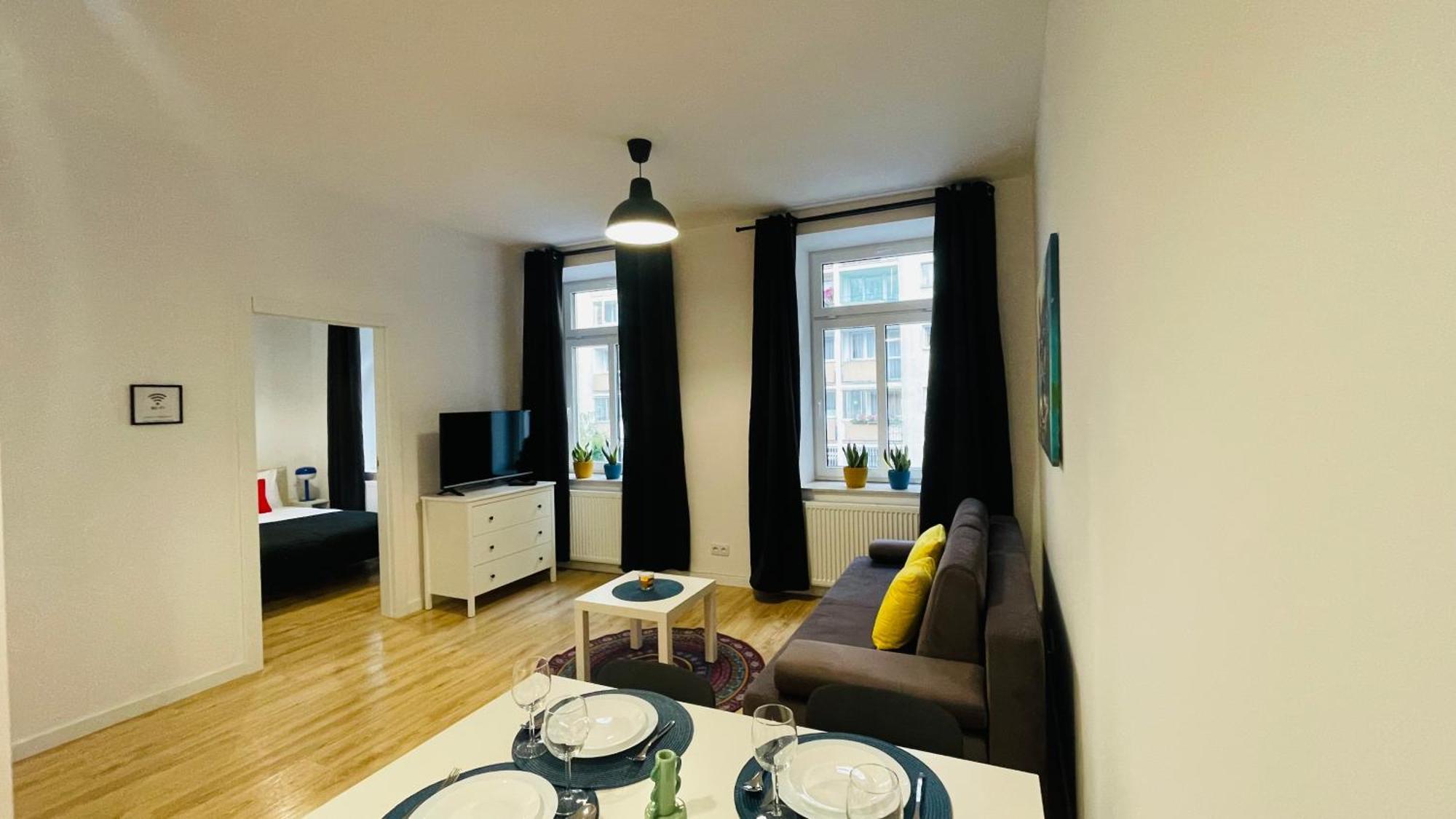 Ferienwohnung Jm Millennium Kaweczynska 37 Warschau Exterior foto